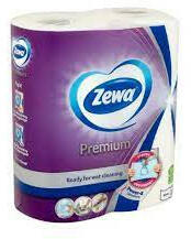 Zewa Premium 2 rétegű papírtörlő, 2 tekercs, 45 lap
