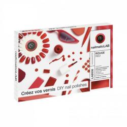Nailmatic Set Creează singur, roșu - Nailmatic DIY Kit Nail Polishes In Red