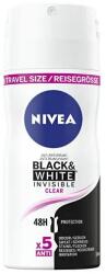 Nivea Black & White Invisible Clear deo spray 100 ml
