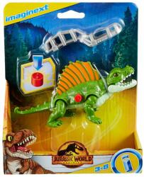 Imaginext Figurina dinozaur si accesoriu, Imaginext Jurassic World, Dimetrodon, GVV96