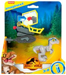 Imaginext Figurina dinozaur si accesoriu, Imaginext Jurassic World, Baby Beta, HKG16