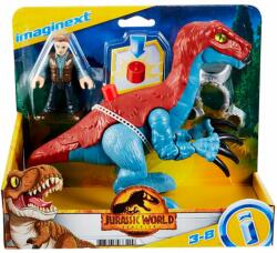 Imaginext Set dinozaur cu figurina, Imaginext Jurassic World, Therizinosaurus, GVV63 Figurina