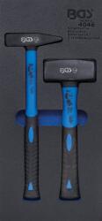 BGS technic Tálcás kalapács, lakatos és ráverő kalapács készlet 2 db-os - BGS (9-4046)