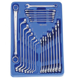 Genius Tools Tálcás Genius csillag-, villás-kulcs készlet 24 db-os (MS-024M)