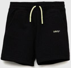 Levi's baba rövidnadrág fekete, sima - fekete 92