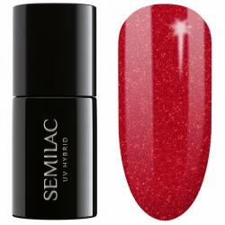 Semilac UV Gel Polish Glitter Red 7ml