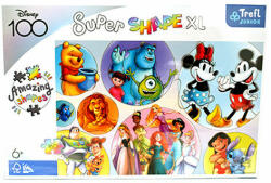 Trefl Disney Szereplők Színvilága XL puzzle 160 db-os (50033)