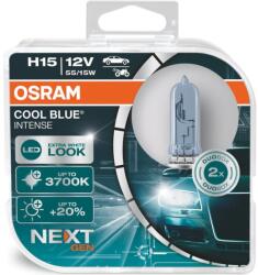 OSRAM COOL BLUE INTENSE (NEXT GEN) H15 55/15W 12V (64176CBN)