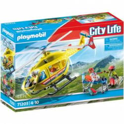 Playmobil Playmobil: City Life Mentőhelikopter (71203)