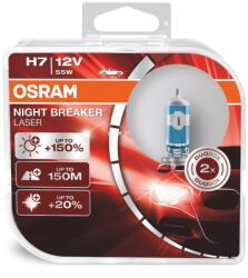OSRAM Night Breaker Laser Next Gen. +150% izzó pár - H7 - 55W - 12V