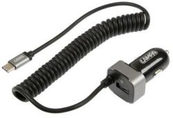 LAMPA USB Type-C töltő + USB aljzat - 3000mA