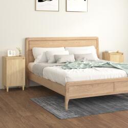 vidaXL Noptiere, 2 buc. , stejar sonoma, 40x35x70 cm, lemn prelucrat (819635)