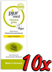 pjur med Vegan Glide 2ml 10 pack