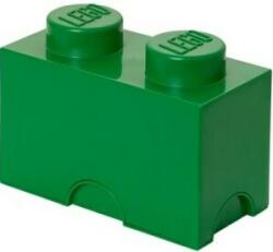 LEGO® Cutie de depozitare LEGO® 2 - verde închis 125 x 250 x 180 mm (SL40021734akcia)