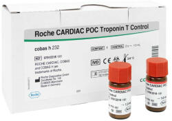 Roche CARDIAC POC Troponin T Control Cobas h232 készülékhez 2 x 6 db-os
