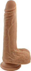 STD Dildo Realist Tobias, Silicon Premium, Natural, 19 cm Dildo