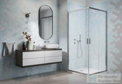 H2O Comfort A 100x80 szögletes zuhanykabin, h2o_18965 (h2o_18965)