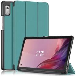  LEATHER PIELE pentru Lenovo Tab M9 verde