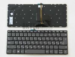 Lenovo IdeaPad 320S-14IKB háttérvilágítással (backlit) gyári szürke magyar (HU) laptop/notebook billentyűzet