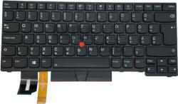 Lenovo ThinkPad T480s T490 E480 E490 L480 L380 L390 series FRU 01YP535 trackpointtal (pointer) háttérvilágítással (backlit) series fekete magyar (HU) laptop/notebook billentyűzet gyári