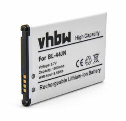 VHBW Telefon akkumulátor akku BL-44JN - 1500mAh, 3.7V, Li-ion (WB-800110088) - smartgo