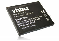 VHBW Telefon akkumulátor akku HP IPAQ FA285A, 360136-001, 364401-001 - 1500mAh, 3.7V, Li-ion (WB-106260916) - smartgo