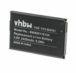 VHBW Telefon akkumulátor akku Fairphone FP2-BAT01 - 2420mAh, 3.8V, Li-ion (WB-800118124) - smartgo