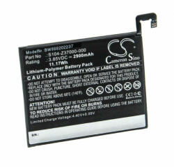 VHBW Telefon akkumulátor akku Wiko 356580H, S104-Z37000-000 - 2900mAh, 3.85V, Li-polymer (WB-888202237) - smartgo