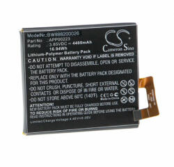 VHBW Telefon akkumulátor akku Cat APP00223 - 4400mAh, 3.85V, Li-polymer (WB-888200026) - smartgo