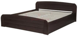 Quality Beds Atlanta pácolt, ágyneműtartós tölgy ágy 140x200