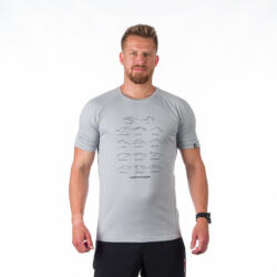 Northfinder Tricou din materiale reciclate barbati John greymelange (107486-320-105)
