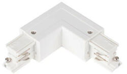 Kanlux 33244 TEAR N CON-L LR-W csatlakozó kábelsínes rendszerhez fehér színben, 16A, 220-240V, IP20 védettséggel (Kanlux 33244) (33244)