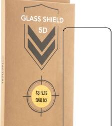 TACTICAL Glass Shield 5D üveg Samsung Galaxy S21 5G telefonra - Fekete