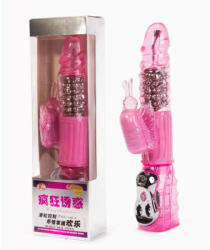 Debranet Vibrator Rabbit Multi Speed Pink 4 Vibrator