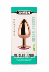 X-Men Plug Anal X Men Secret Shade Metal M