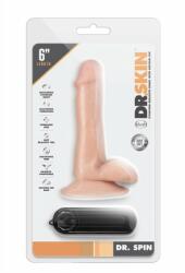 Blush Novelties Vibrator cu Telecomanda Dr. Skin Gyrating Vibrator