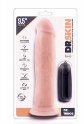 Blush Novelties Vibrator cu Telecomanda Dr. Skin Throb Vibrator