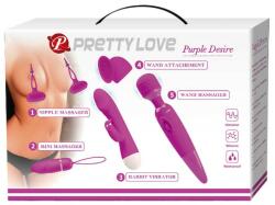 Pretty Love Set Jucarii Erotice Purple Desire