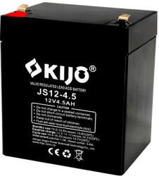 KIJO Acumulator AGM 12V, 4.5Ah, F1 - KIJO JS12-4.5 (JS12-4.5) - wifistore