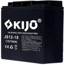KIJO Acumulator AGM 12V, 18Ah, M5 - KIJO JS12-18 (JS12-18) - wifistore