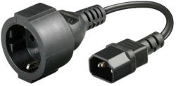  Cablu alimentare IEC - SCHUKO, 20 cm IEC-SCHUKO-20 (IEC-SCHUKO-20) - wifistore