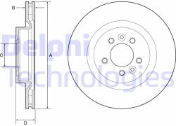 DELPHI Disc frana DELPHI BG9204C (BG9204C)