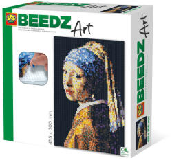 SES Creative Set margele de calcat Beedz Art - Fata cu un cercel de perla (06004) - kidiko