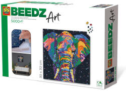 SES Creative Set margele de calcat Beedz Art - Elefant fantasy (06012) - kidiko