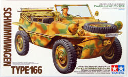 TAMIYA Schwimmwagan Type 166 1: 35 makett harcjármű (300035224) (300035224)