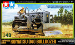 TAMIYA Japanese Navy Komatsu G40 Bulldozer 1: 48 makett harcjármű (300032565) (300032565)