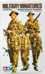 TAMIYA British Infantry on Patrol makett figura 1: 35 (300035223) (300035223)