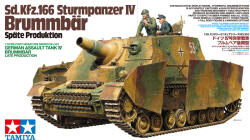 TAMIYA German Assault Tank IV Brummbar Late Production 1: 35 makett harcjármű (300035353) (300035353)