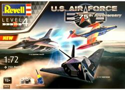 Revell US Air Force 75th Anniversary 1: 72 makett repülő (05670) (05670)