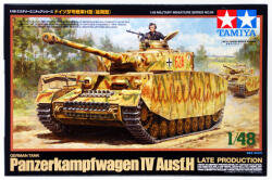 TAMIYA Panzerkampfwagen IV Ausf. H Late Prod. 1: 48 makett harcjármű (300032584) (300032584)